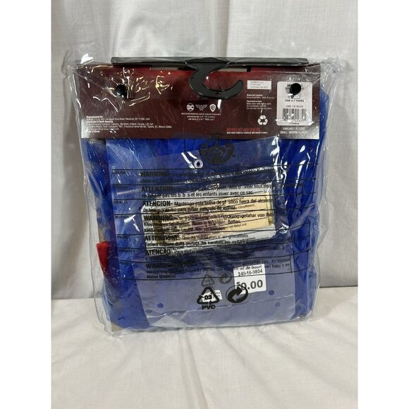 Wonder Woman Girls Halloween Costume Tutu Dress Medium 8-10 Headband Gauntlets - Picture 3 of 5